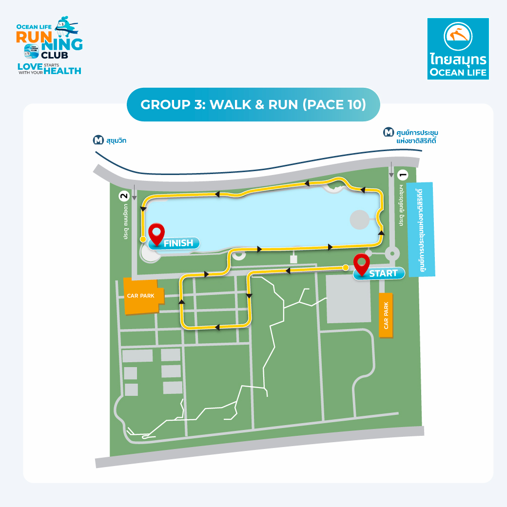 Group 3: Walk & Run