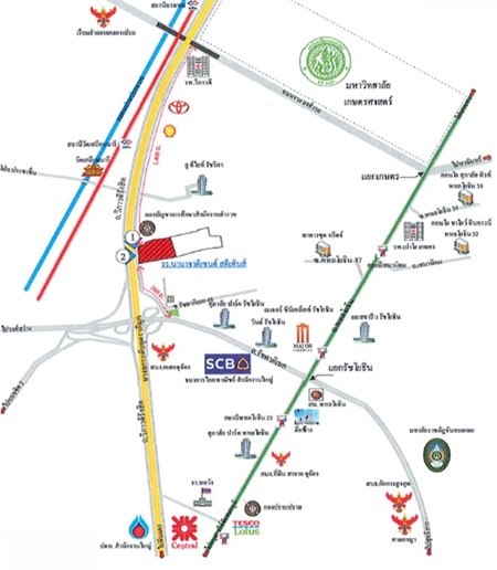 ซื้อ-ขายที่ดินแปลงที่ดินวิภาวดี (ใกล้แยกรัชวิภา)
