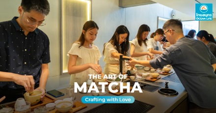 ภาพบรรยากาศกิจกรรม MATCHA WORKSHOP The Art of Matcha - Crafting with Love