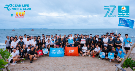 บรรยากาศกิจกรรม "Ocean Life Running Club x Sea Sun Club" บางแสน จ.ชลบุรี