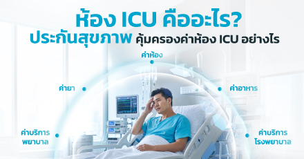 ห้อง ICU คืออะไร ประกันสุขภาพคุ้มครองค่าห้อง ICU อย่างไร